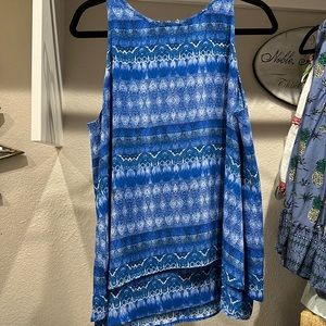 Zac & Rachel sleeveless flowy top